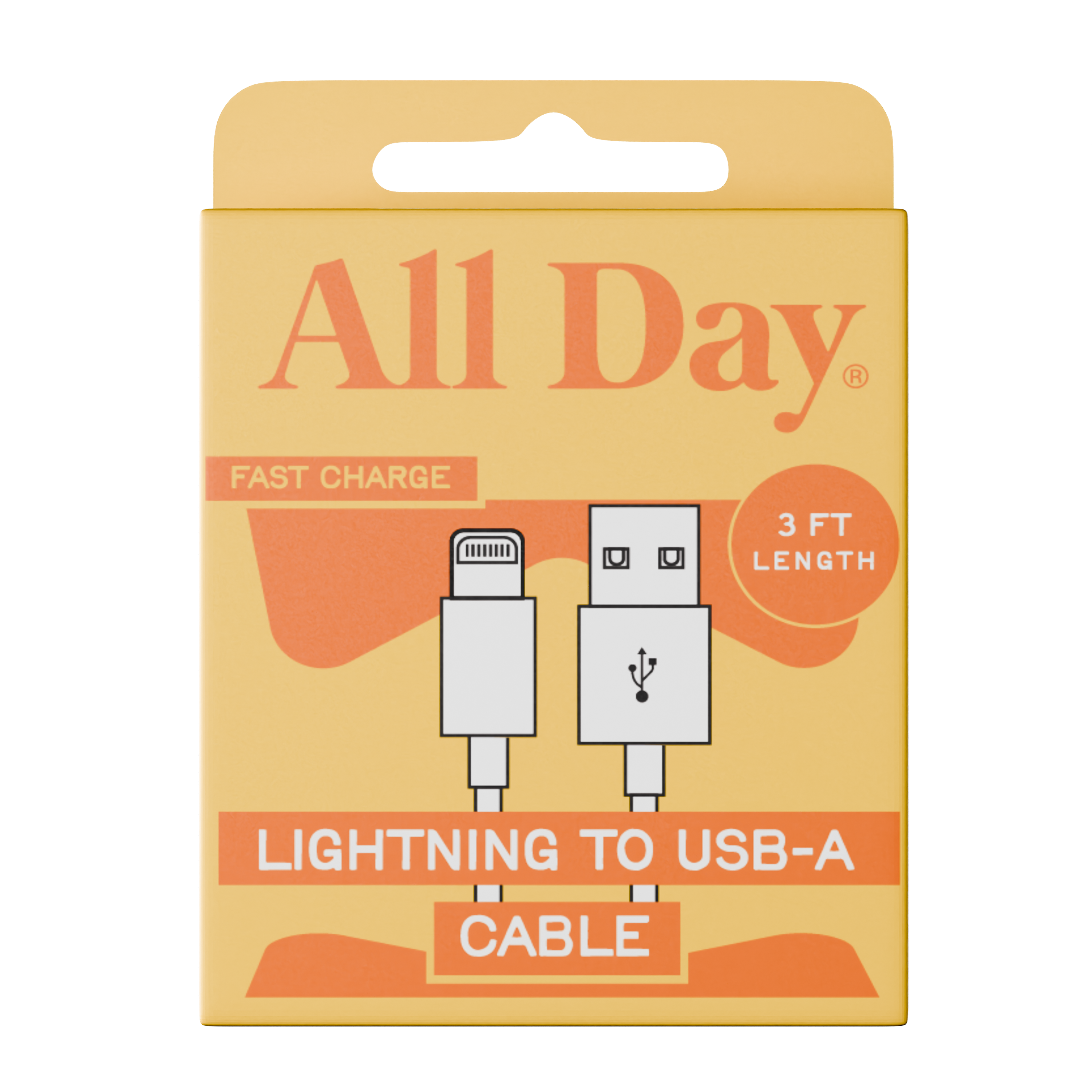Lightning to USB-A cable